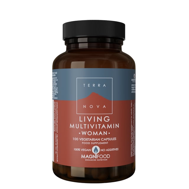 Terranova Living Multivitamin Woman 100 kapslar | Vitaminer & kosttillskott - Vitaminer & mineraler - Multivitamin - Multivitaminkomplex | Apoteka