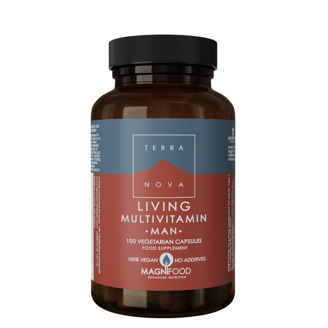 Terranova Living Multivitamin Man 100 kapslar | Vitaminer & kosttillskott - Vitaminer & mineraler - Multivitamin - Multivitamin för män,Vitaminer & kosttillskott - Vitaminer & mineraler - Multivitamin - Multivitaminkomplex | Apoteka