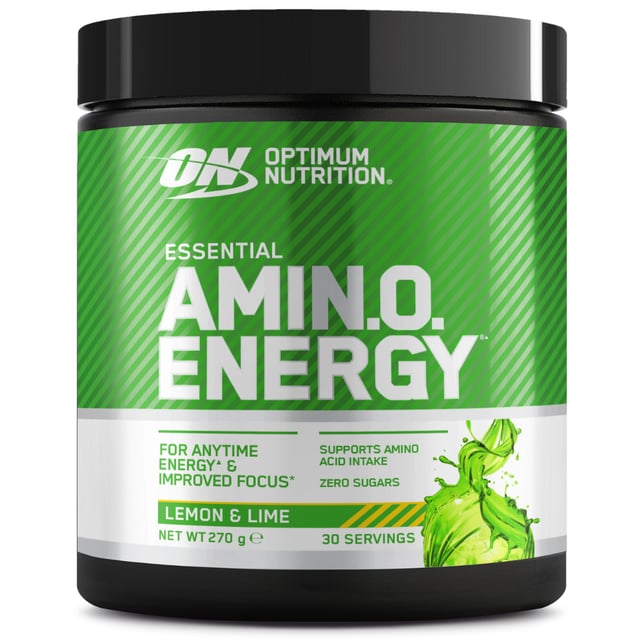 Optimum Nutrition Essential Amino Energy Aminosyror Lemon & Lime 270 g | Träning - Aminosyror - EAA,Vitaminer & kosttillskott - Aminosyror | Apoteka