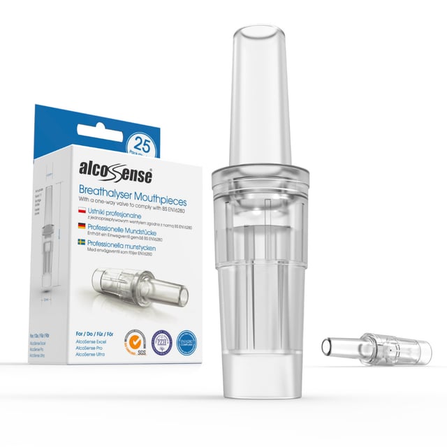 AlcoSense Munstycken Professional 25 st | Hjälpmedel & säkerhet - Säker ute | Apoteka