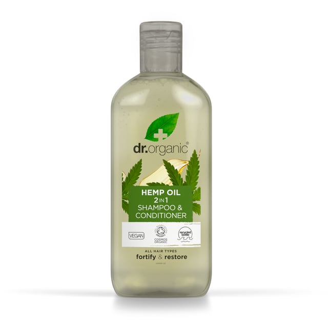 Dr Organic Hemp Oil Shampoo & Conditioner 265 ml | Hårvård - Balsam - Balsam för torrt hår,Hårvård - Schampo - Schampo för torrt hår | Apoteka