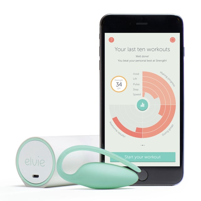Elvie Kegel Trainer Bäckenbottentränare 1 st | Sex & lust - Knipkulor | Apoteka