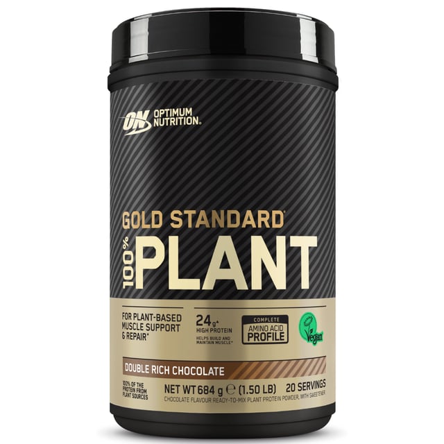 Optimum Nutrition Gold Standard 100% Plant Vegan Protein Chocolate 684 g | Träning - Proteintillskott - Proteinpulver - Veganskt proteinpulver,Vitaminer & kosttillskott - Aminosyror | Apoteka