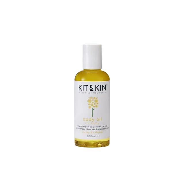 Kit & Kin Baby Oil 100 ml | Baby, barn & förälder - Hudvård för barn - Babyolja | Apoteka