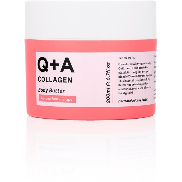 Q+A Collagen Body Butter 200 ml | Hudvård - Kroppsvård - Bodybutter | Apoteka