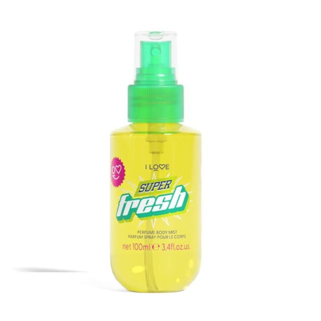 I LOVE Super Fresh Perfume Body Mist 100 ml
