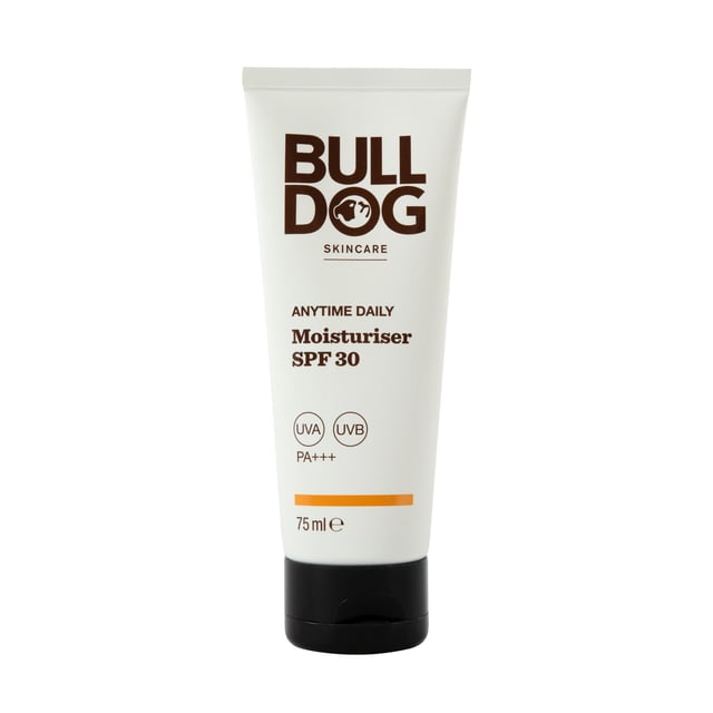 Bulldog Anytime Daily Moisturiser SPF 30 75 ml | Hudvård - Hudvård för män - Ansiktsvård för män - Ansiktskräm,Hudvård - Ansiktsvård - Ansiktskräm - Dagkräm med SPF,Hudvård - Ansiktsvård - Ansiktskräm - 24-timmarskräm,Hudvård - Ansiktsvård - Ansiktskräm - Dagkräm | Apoteka
