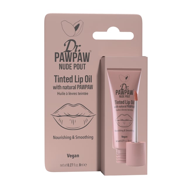 Dr. PAWPAW Tinted Lip Oil Nude Pout 8 ml