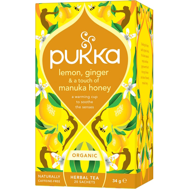 Pukka Örtte Lemon, Ginger & Manuka Honey 20 st