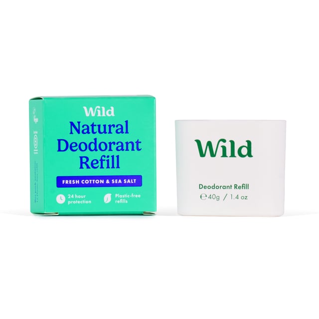 Wild Fresh Cotton & Sea Salt Deo Refill 40g