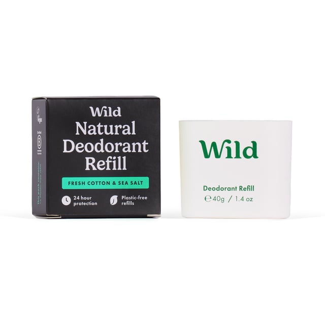 Wild Men Fresh Cotton & Sea Salt Deo refill 40g