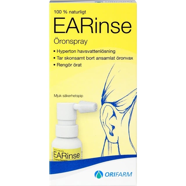 EARinse Öronspray 30 ml | Ögon & öron - Öron - Vaxpropp | Apoteka