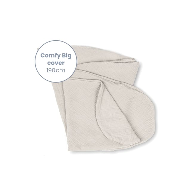 Doomoo Överdrag Basic Amning & Gravidkudde Muslin Sand