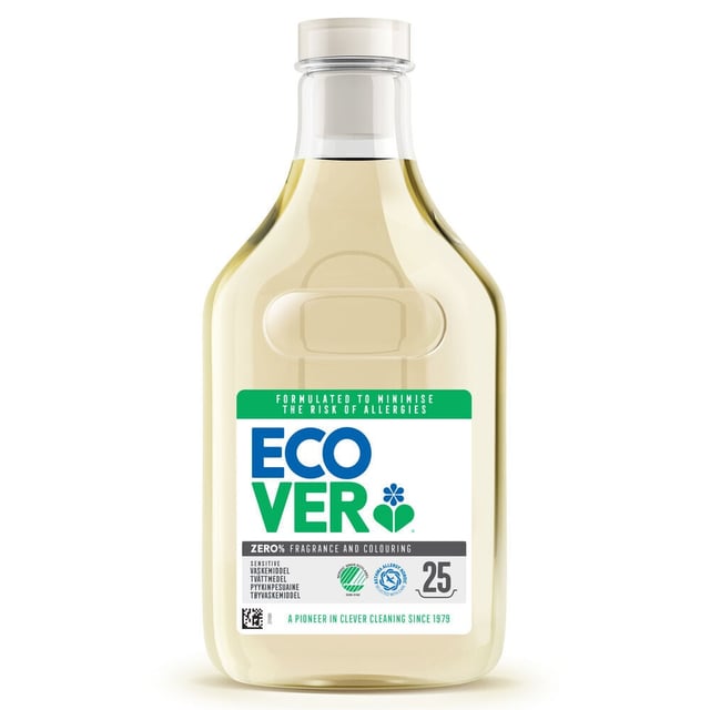 Ecover Flytande Tvättmedel Zero 1 liter | Hushåll - Tvättmedel | Apoteka