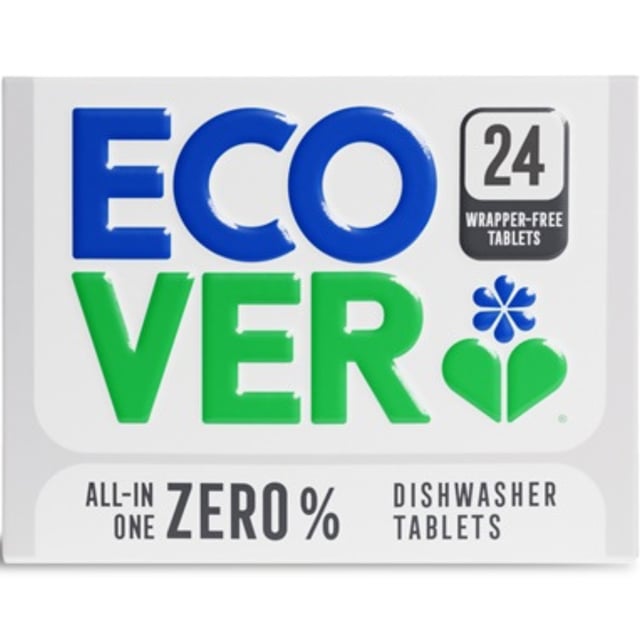 Ecover Disktabletter Zero Parfymfritt 24 st | Hushåll - Diskmedel | Apoteka