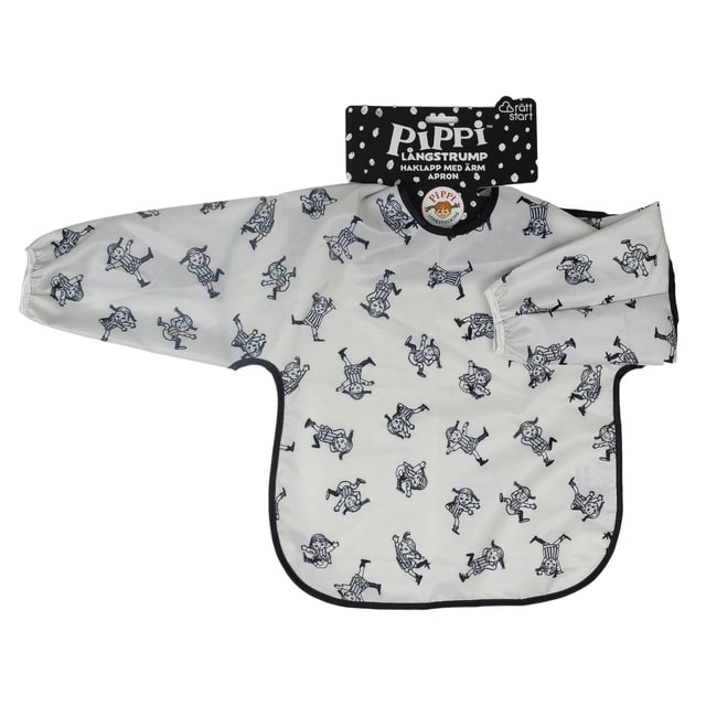 Rätt Start, Pippi Cirkus Haklapp med ärm 1st | Baby, barn & förälder - Mata - Haklappar | Apoteka