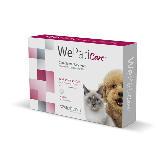 Wepharm WePaticare Small Breeds and Cats 30st | Djur - Djurfoder & tillskott - Tillskott för lever & njurar | Apoteka