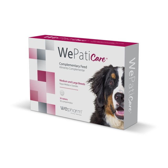 Wepharm WePaticare Medium and Large Breeds 30 st | Djur - Djurfoder & tillskott - Tillskott för lever & njurar | Apoteka