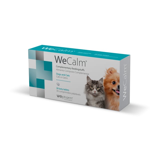 Wepharm WeCalm Tabletter 30 st | Djur - Djurfoder & tillskott - Tillskott vid stress & oro | Apoteka