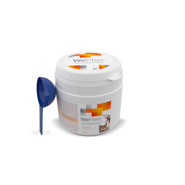 Wepharm WeFiber Pulver 225 g | Djur - Djurfoder & tillskott - Tillskott för mage & tarm | Apoteka