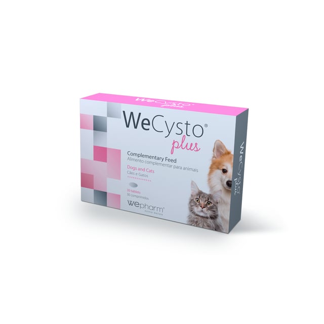 Wepharm WeCysto Plus tabletter 30 st | Djur - Djurfoder & tillskott - Tillskott för urinvägar | Apoteka