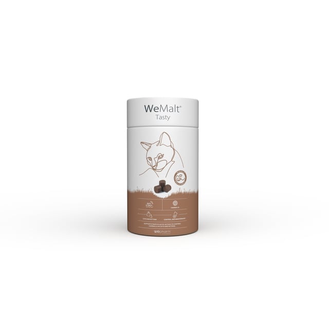 Wepharm WeMalt Tasty för katter Soft-Chews 30st | Djur - Djurfoder & tillskott - Tillskott för mage & tarm | Apoteka
