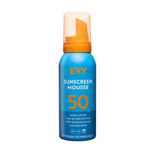 EVY Solskyddsmousse SPF 50 100 ml | Hudvård - Solskydd - Solskydd för kroppen,Hudvård - Solskydd - Solskydd för ansikte | Apoteka