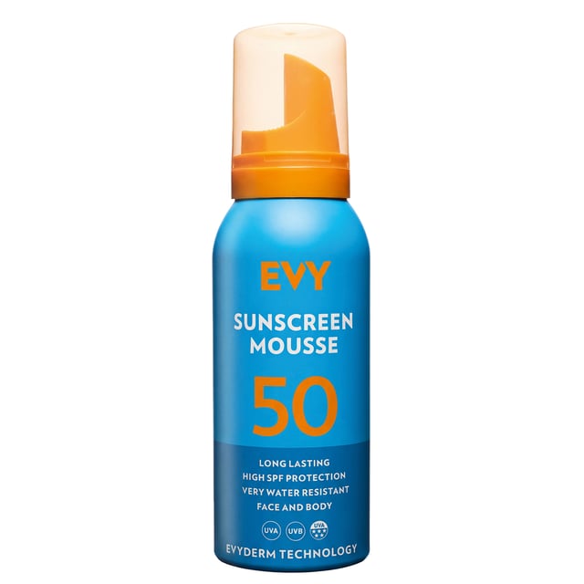 EVY Solskyddsmousse SPF 50 100 ml | Hudvård - Solskydd - Solskydd för kroppen,Hudvård - Solskydd - Solskydd för ansikte | Apoteka