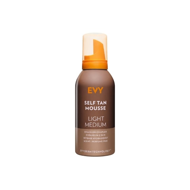 Evy Technology Self Tan Mousse Light/Medium 150 ml | Hudvård - Brun utan sol - Brun utan sol för ansikte,Hudvård - Brun utan sol - Brun utan sol för kroppen | Apoteka