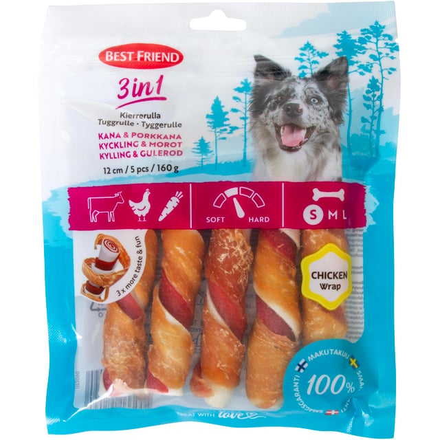 Best Friend Tuggben Med Kyckling Och Morot 160 g