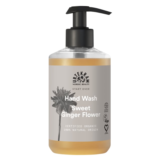 Urtekram Beauty Sweet Ginger Flower Hand Wash 300 ml | Hudvård - Händer & fötter - Handvård - Handtvål | Apoteka