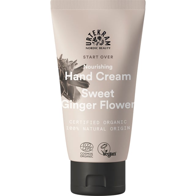 Alternativ bild 0 för Urtekram Start Over Sweet Ginger Flower Handcream 75 ml