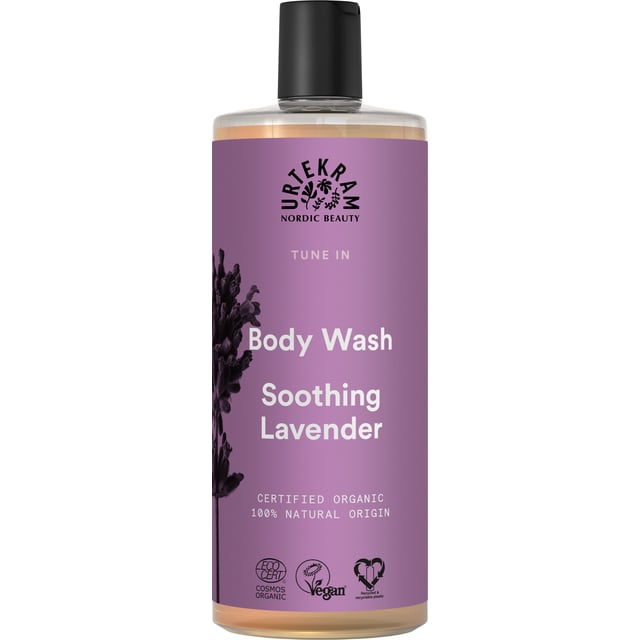 Urtekram Beauty Soothing Lavender Body Wash Organic 500 ml | Hudvård - Kroppsvård - Bad & dusch - Duschkräm & duschtvål | Apoteka