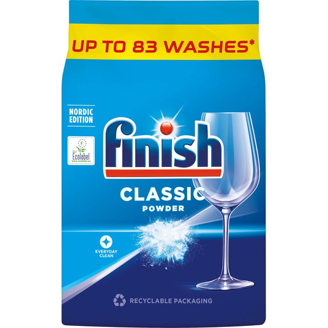 Finish Classic Power Powder Maskindiskpulver 1,5 kg | Hushåll - Diskmedel | Apoteka