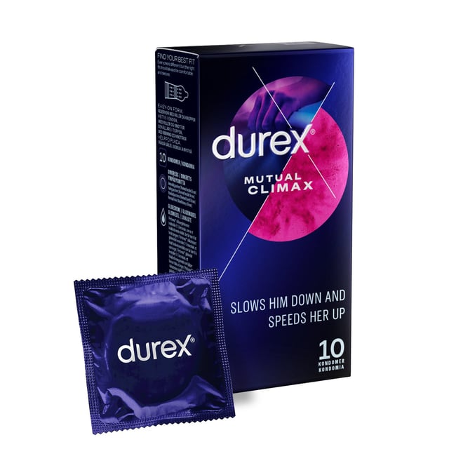Durex Mutual Climax For Him & Her 10 st | Sex & lust - Preventivmedel - Kondomer | Apoteka