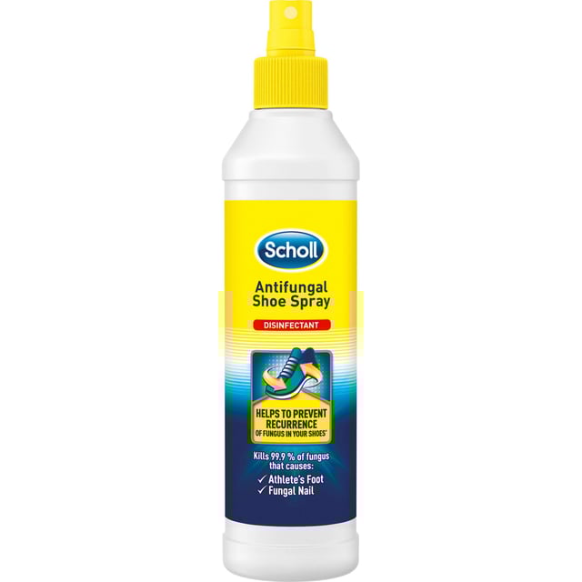 Scholl Svampdödande Skospray 250 ml | Hudvård - Händer & fötter - Fotvård - Fotsvamp | Apoteka
