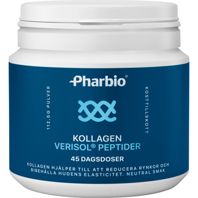 Pharbio Kollagen Verisol Peptider pulver 112.5 gr | Vitaminer & kosttillskott - Kollagen | Apoteka