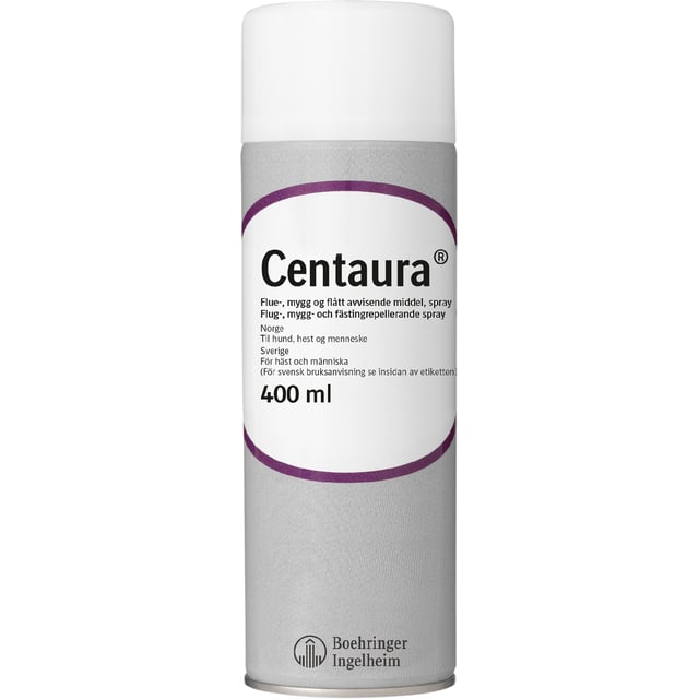 Centaura Repellerande Spray Insektsmedel 400 ml | Sår, bett & stick - Bett & stick - Myggbett,Djur - Avmaskning - Avmaskning för häst,Sår, bett & stick - Bett & stick - Fästingbett | Apoteka