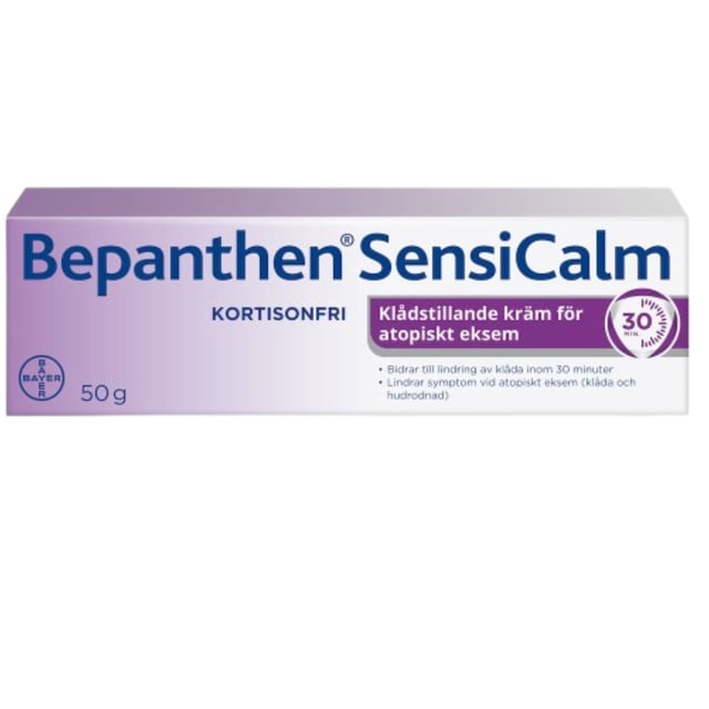 Bepanthen Sensicalm Kräm 50g | Baby, barn & förälder - Hudvård för barn - Hudbesvär hos barn - Eksem hos barn | Apoteka