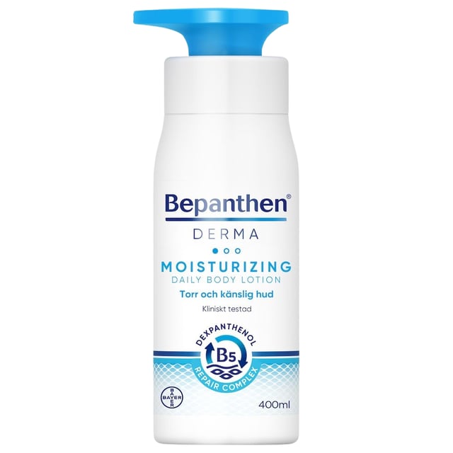Bepanthen DERMA Moisturizing Daily Body Lotion 400 ml | Baby, barn & förälder - Hudvård för barn - Hudbesvär hos barn - Torr & irriterad hud hos barn,Hudvård - Hudbesvär - Torr & irriterad hud | Apoteka