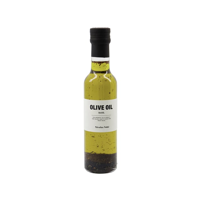 Nicolas Vahé Olive Oil Basil 25 cl | Mat & dryck - Olja, fett & smör - Matolja | Apoteka