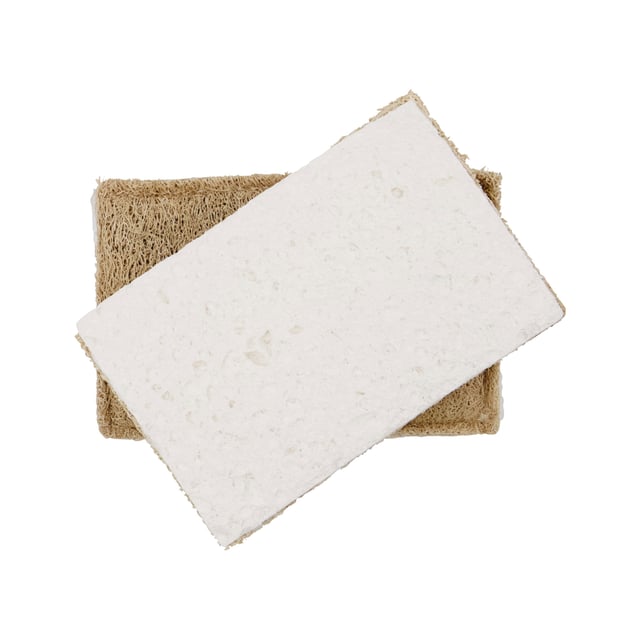 meraki Reseda Rengöringssvampar Natur 2 st | Hushåll - Rengöringsmedel | Apoteka