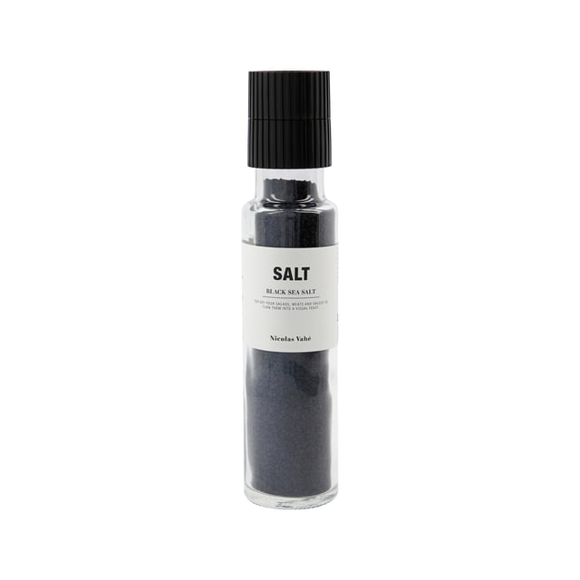 Nicolas Vahé Salt, Black 320 g | Mat & dryck - Skafferi - Kryddor & smaksättning - Salt | Apoteka