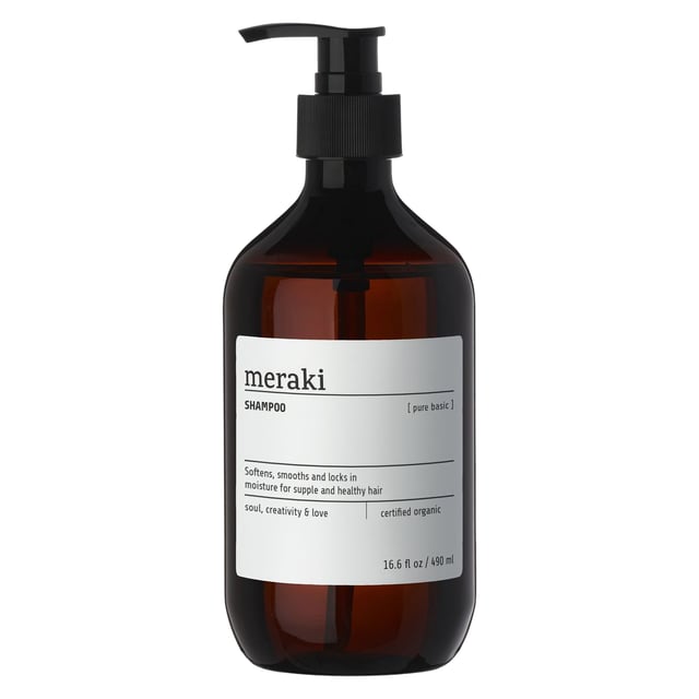 Meraki Shampoo Pure Basic 490 ml | Hårvård - Schampo - Schampo för torrt hår | Apoteka