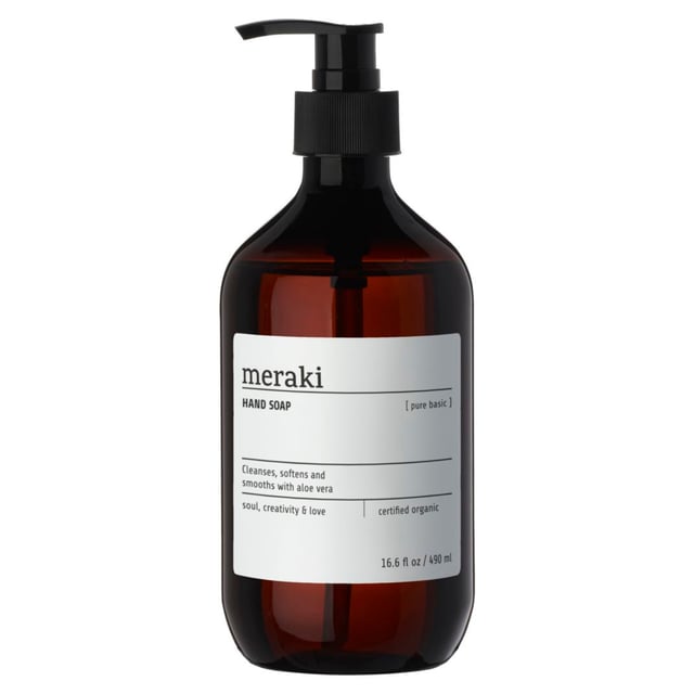 Meraki Hand Soap Pure Basic 490 ml | Hudvård - Händer & fötter - Handvård - Handtvål | Apoteka