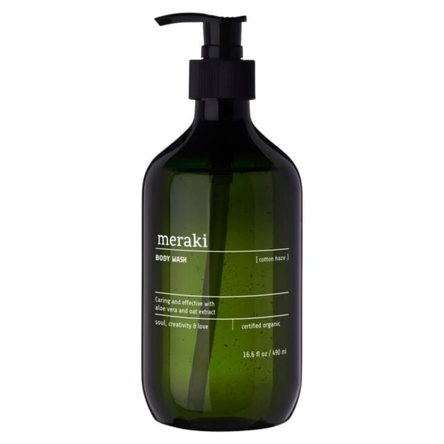 Meraki Body Wash Cotton Haze 490 ml | Hudvård - Kroppsvård - Bad & dusch - Duschkräm & duschtvål | Apoteka