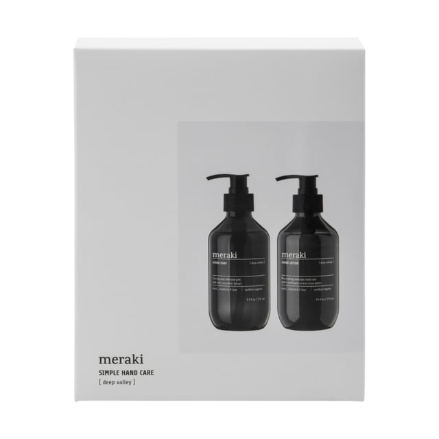 Meraki Presentask Deep valley Simple hand care 2x275 ml | Hudvård - Händer & fötter - Handvård - Handkräm,Hudvård - Händer & fötter - Handvård - Handtvål | Apoteka