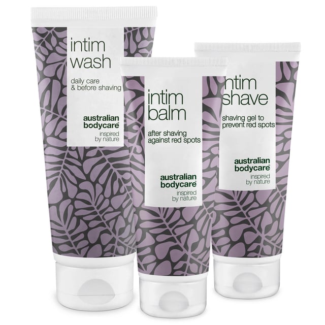 Australian Bodycare 3 produkter för intimrakning