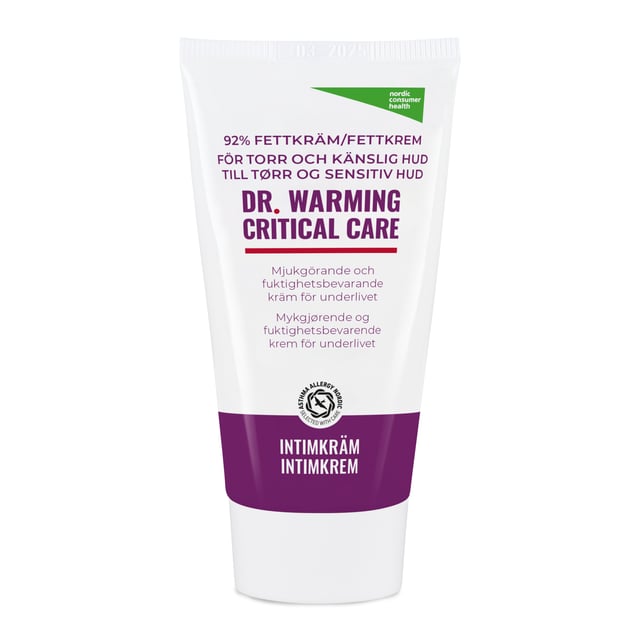 Dr WARMING Critical Care Kräm 40 ml | Intimvård - Intimhygien - Intimkräm,Intimvård - Underlivsbesvär - Klåda & sveda i underlivet | Apoteka