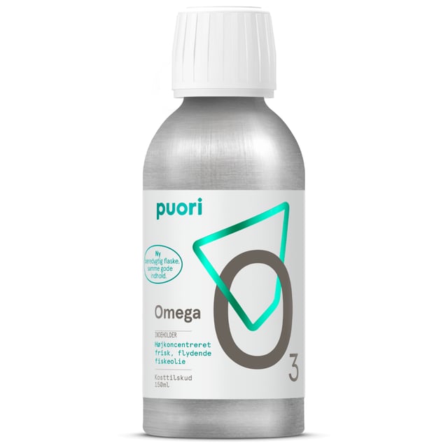Puori O3 Flytande Omega-3 150 ml | Vitaminer & kosttillskott - Omega-3 & fettsyror | Apoteka